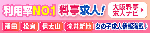 飛田新地・松島新地の求人・アルバイト【料亭ナビ】